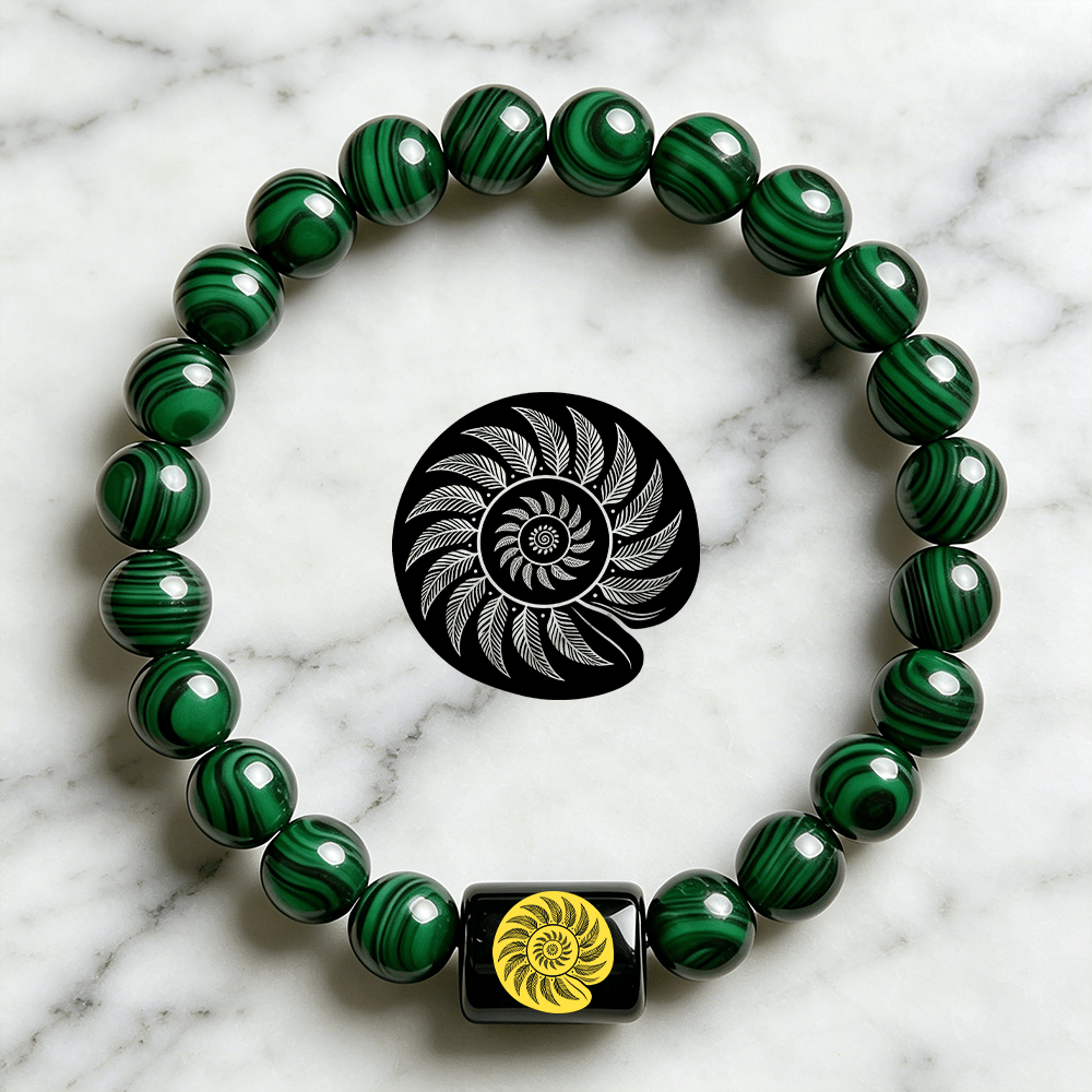 Boho Leaf Pattern Beaded Bracelet for Daily Wear